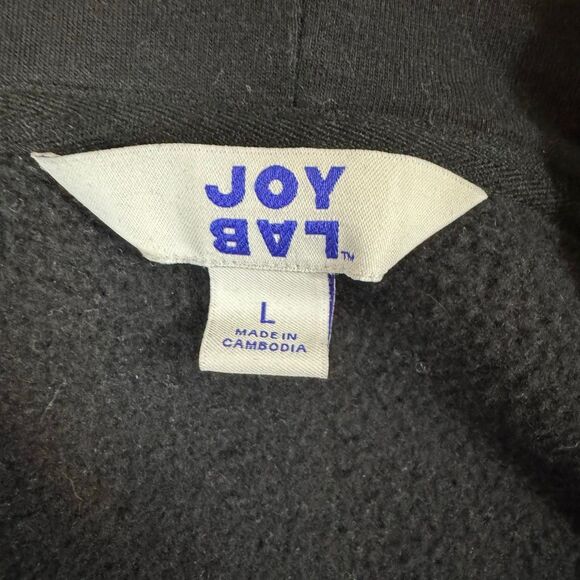 JoyLab Black Oversized Hoodie Sweatshirt | Size Large - Picture 7 of 12